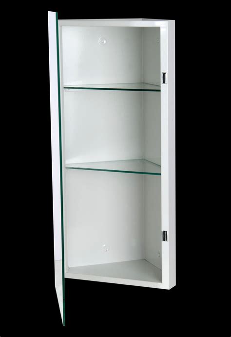 polished steel medical cabinet|corner medicine cabinet with mirror.